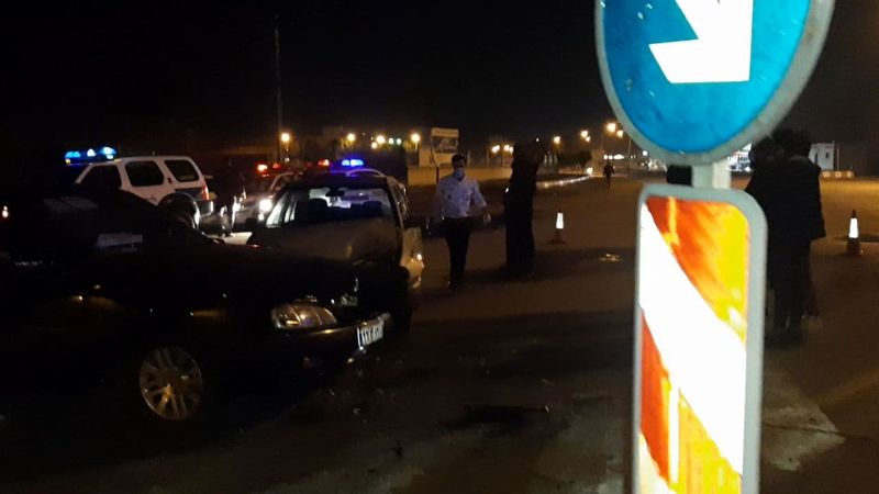 تصادف در کمربندی گوگد گلپایگان اتفاق افتاد  