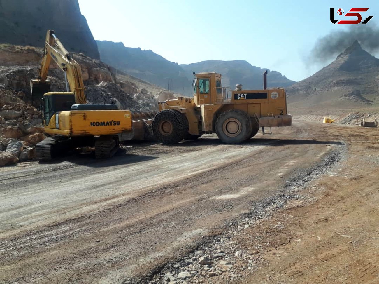 بهسازی مسیر حادثه خیز کنج کوه مهریز
