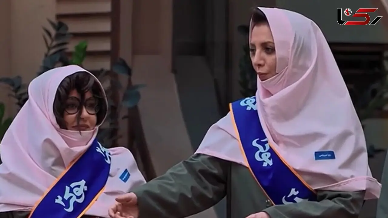 ویدئو/دکلمه خنده‌دار رویا میرعلمی از آهنگ نوستالژی دهه 80 گروه آریان، از شدت خنده غش کرد