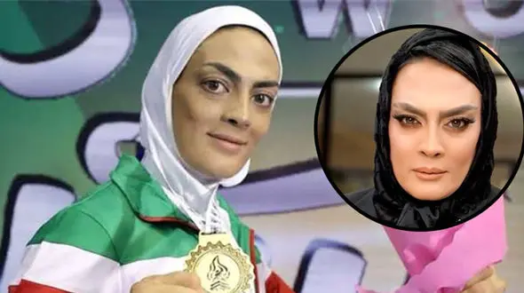 شهربانو منصوریان اینبار با میکاپ غلیظش خبرساز شد!