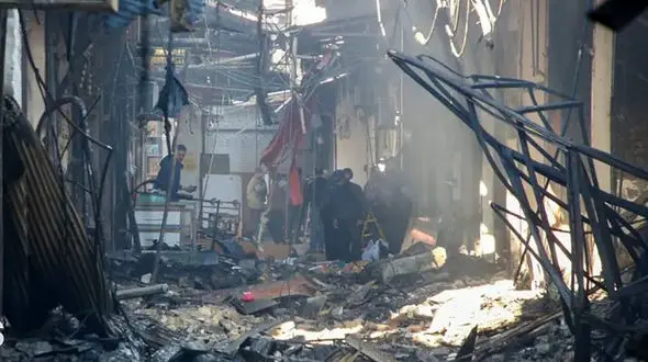 روایت تصویر به تصویر از آن پنجشنبه و جمعه آتشین در بازار رشت