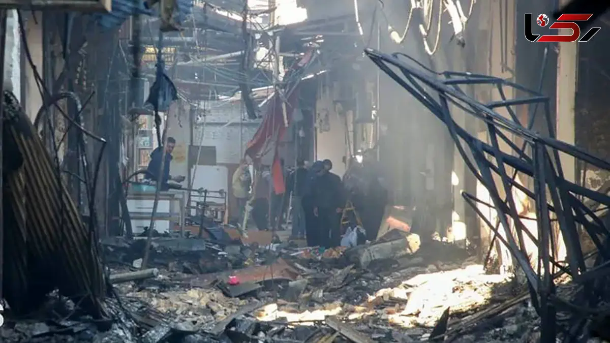 روایت تصویر به تصویر از آن پنجشنبه و جمعه آتشین در بازار رشت