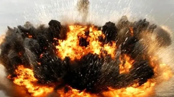 فیلم لحظه انفجار وحشتناک پمپ بنزین در روسیه 