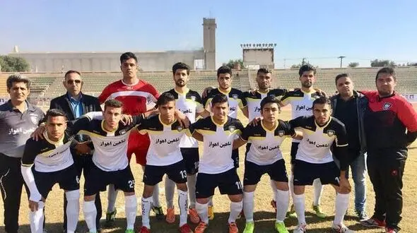 حضور قهرمان ایران در لیگ 2 خوزستان + عکس