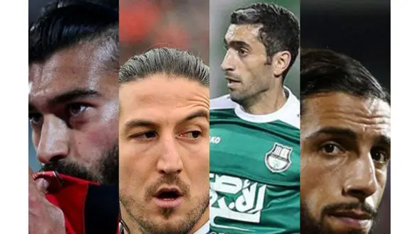 ۱۲ ستاره فوتبال ایران که هیچ تیمی ندارند!