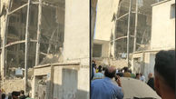 اولین فیلم از انفجار صبح امروز در جوانمرد قصاب / 12 زن و مرد زیر آوار ماندند
