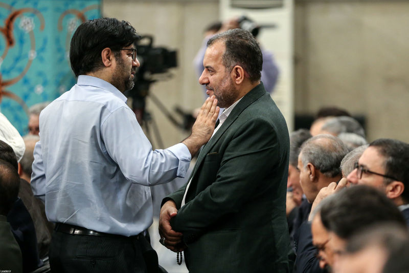 دیدار نمایندگان مجلس شورای اسلامی با رهبر انقلاب حضرت آیت الله خامنه ای -چهارشنبه ۲۱ خرداد ۱۴۰۴
