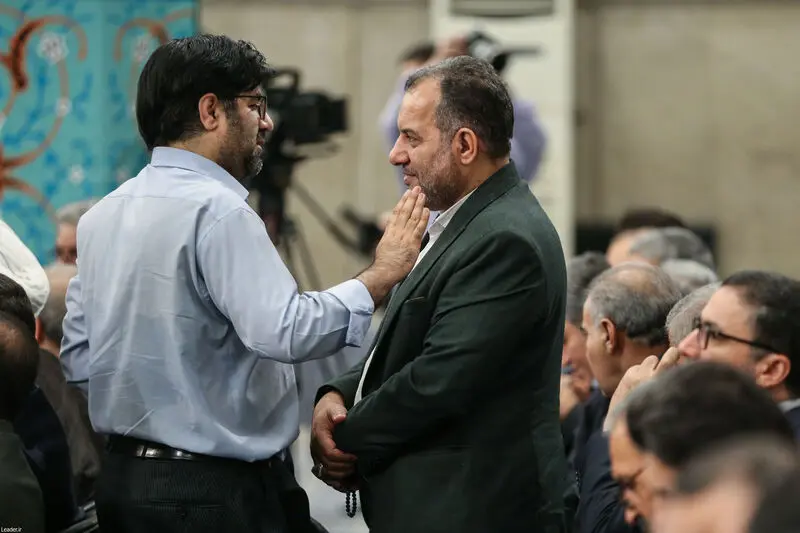 دیدار نمایندگان مجلس شورای اسلامی  با رهبر انقلاب حضرت آیت الله خامنه ای -چهارشنبه ۲۱ خرداد ۱۴۰۴