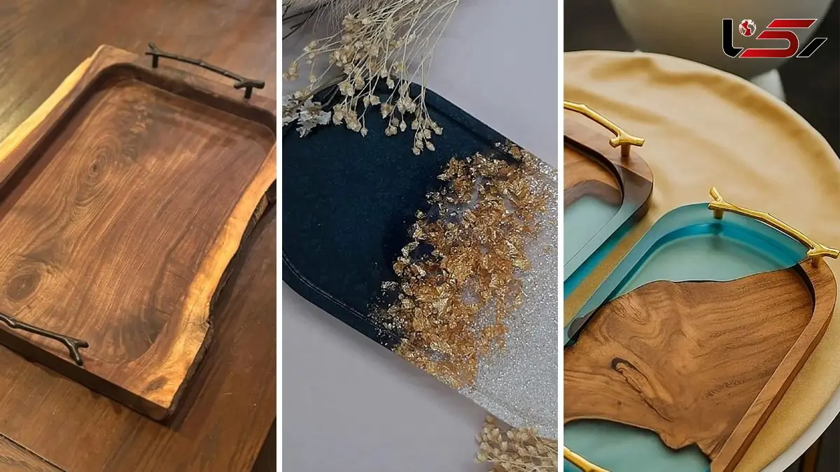 سینی های پذیرایی مدرن؛ جزئیات کوچک برای مهمانی های بزرگ