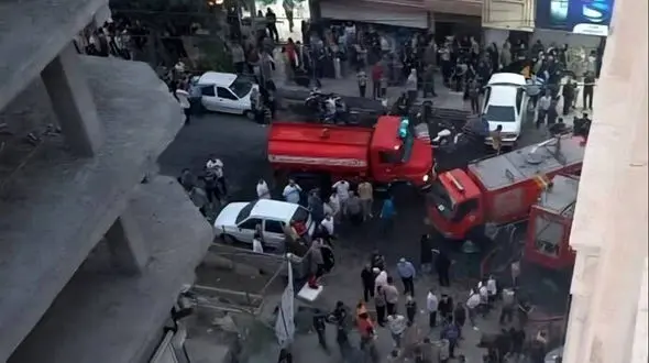 فیلم تاسفبار از دیر رسیدن مرگبار اورژانس به حادثه حصارک نسیم شهر 