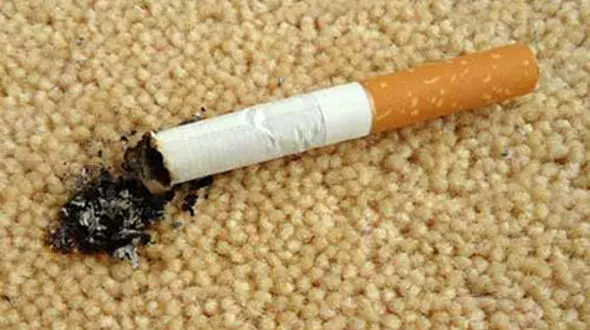 از بین بردن لکه سوختگی فرش و موکت +آموزش تصویری 