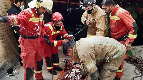 سقوط وحشتناک دختر 13 ساله تهرانی از طبقه سوم خانه شان / علت چیست؟ + عکس