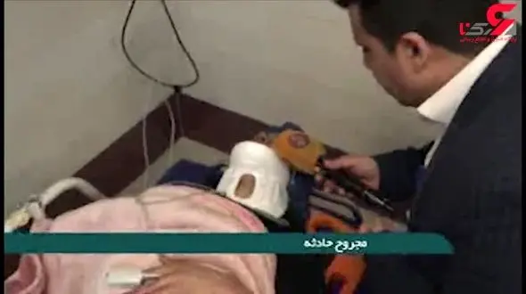 دانشجویان مجروح از حادثه واژگونی اتوبوس دانشگاه آزاد گفتند+فیلم