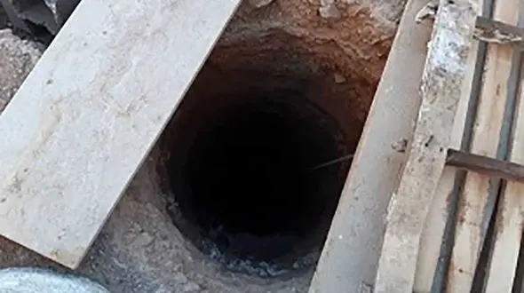 زنده به گور شدن 3 مرد در حفرکانال مسکن مهر شاندیز 