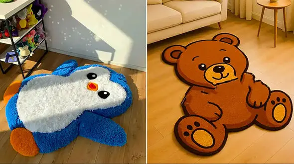 بهترین مدل‌ های قالیچه فانتزی اتاق کودک؛ 15 طرح رنگارنگ و الهام‌ بخش