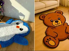 بهترین مدل‌ های قالیچه فانتزی اتاق کودک؛ 15 طرح رنگارنگ و الهام‌ بخش