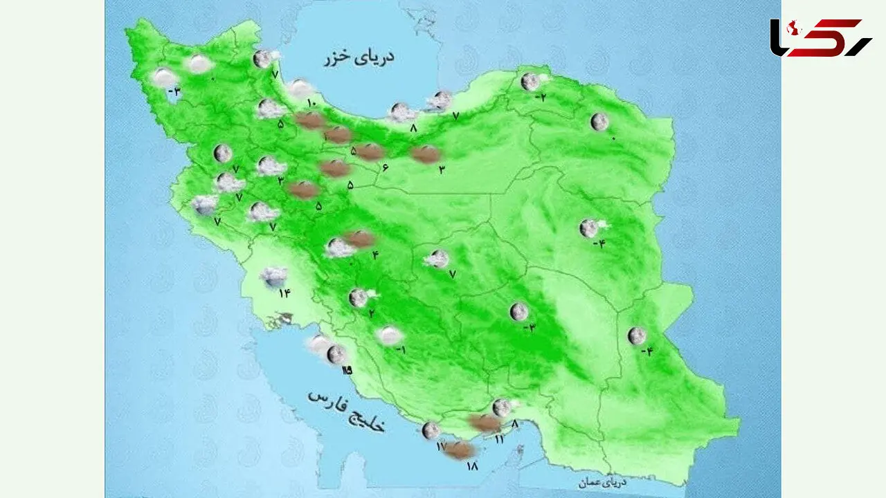 ورود سامانه بارشی جدید به کشور/ آلودگی هوای تهران 6 روزه شد