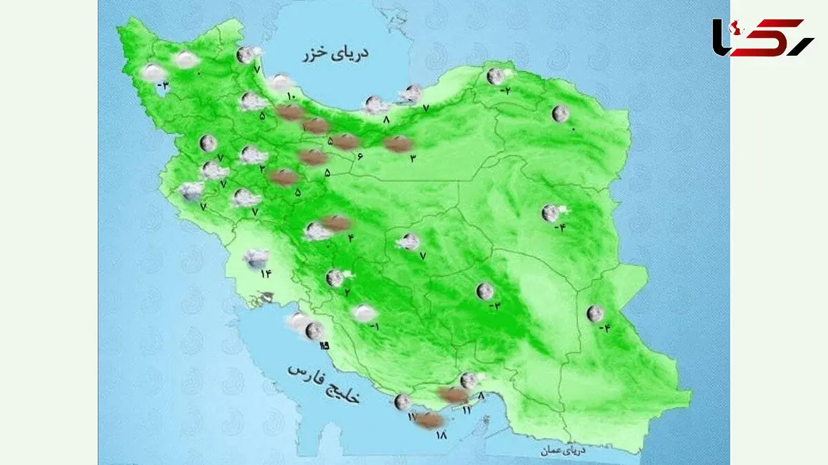ورود سامانه بارشی جدید به کشور/ آلودگی هوای تهران 6 روزه شد