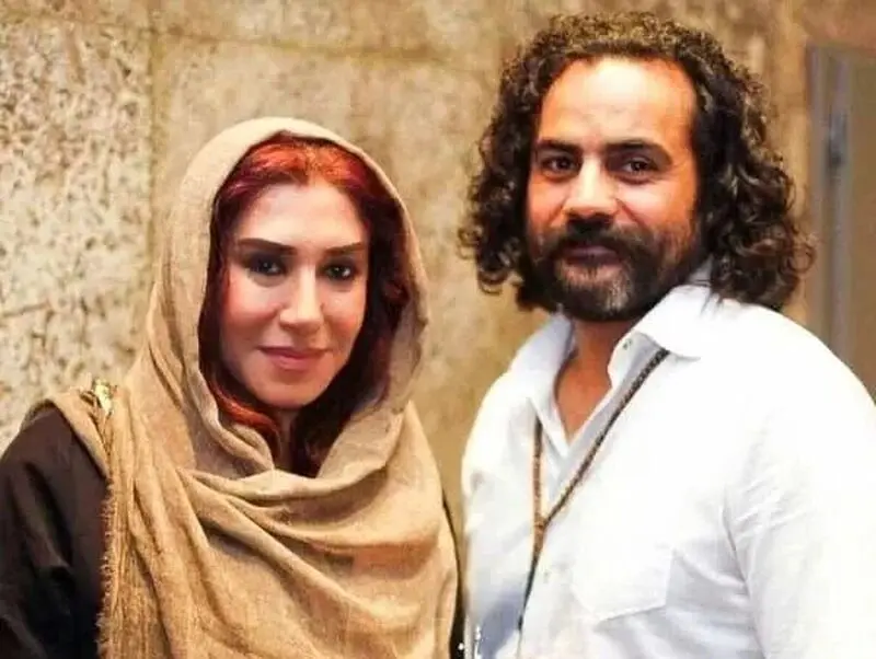 نسیم ادبی و همسرش