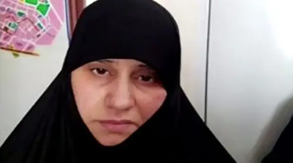 نخستین تصاویر از همسر و خواهر البغدادی پس از دستگیری