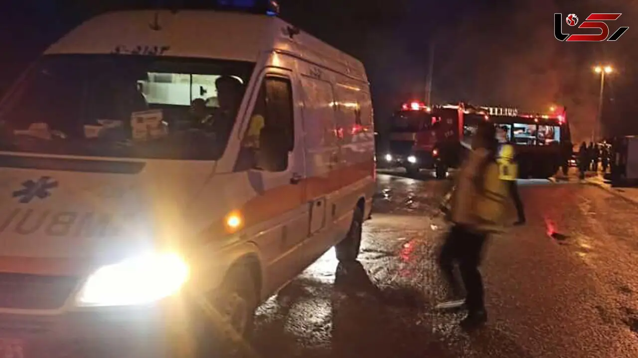  ۲ فوتی در حادثه تصادف سه دستگاه خودرو سواری در محور ماکو به بازرگان