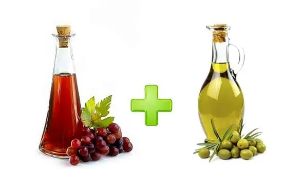 سرکه و روغن زیتون بخورید!