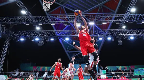 افتخار نقره‌ ای بسکتبال مردان ایران در ریاض