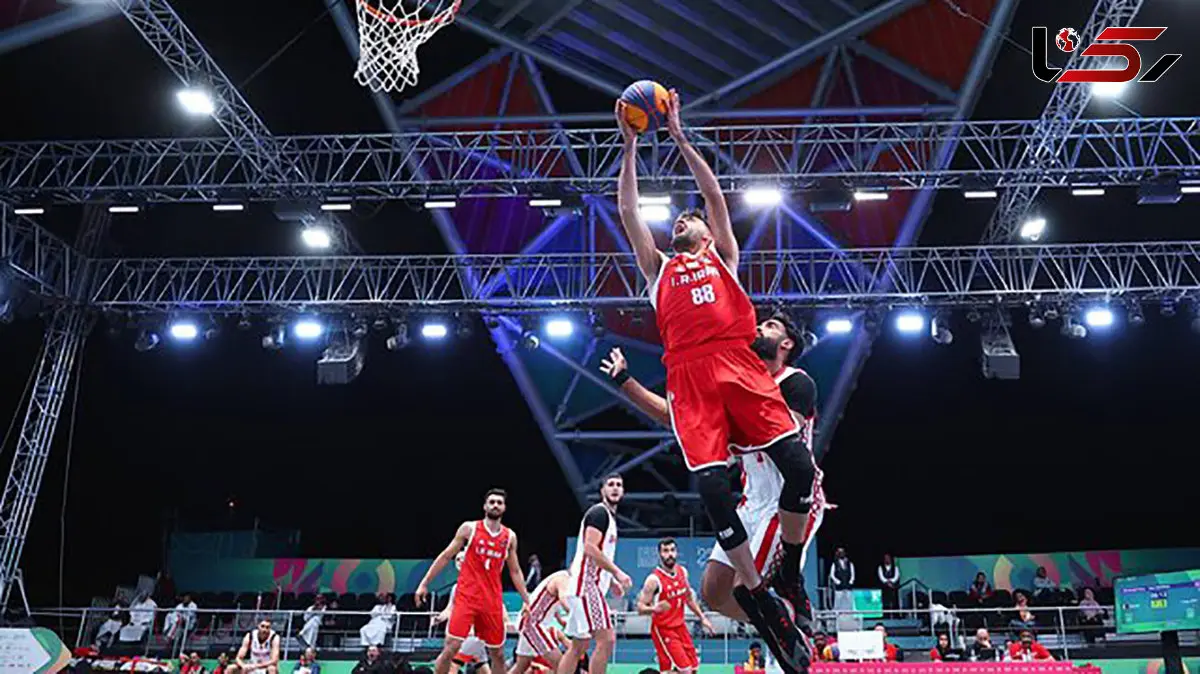 افتخار نقره‌ ای بسکتبال مردان ایران در ریاض
