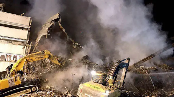 پیام  20 ستاره فوتبال به فاجعه پلاسکو: قهرمانان واقعی درود به غیرت شما