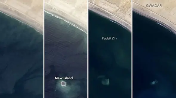 ناسا ناپدیدشدن یک جزیره را ثبت کرد+عکس
