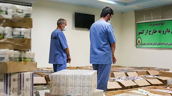 فیلم انهدام باند بزرگ قاچاق دارو در مشهد + عکس