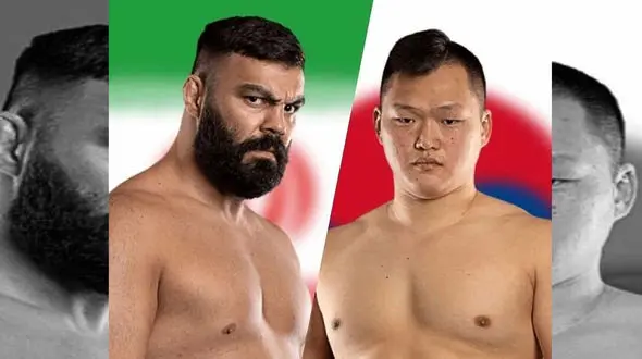 امیر علی‌ اکبری در مبارزه داخل قفس شکست خورد! + عکس