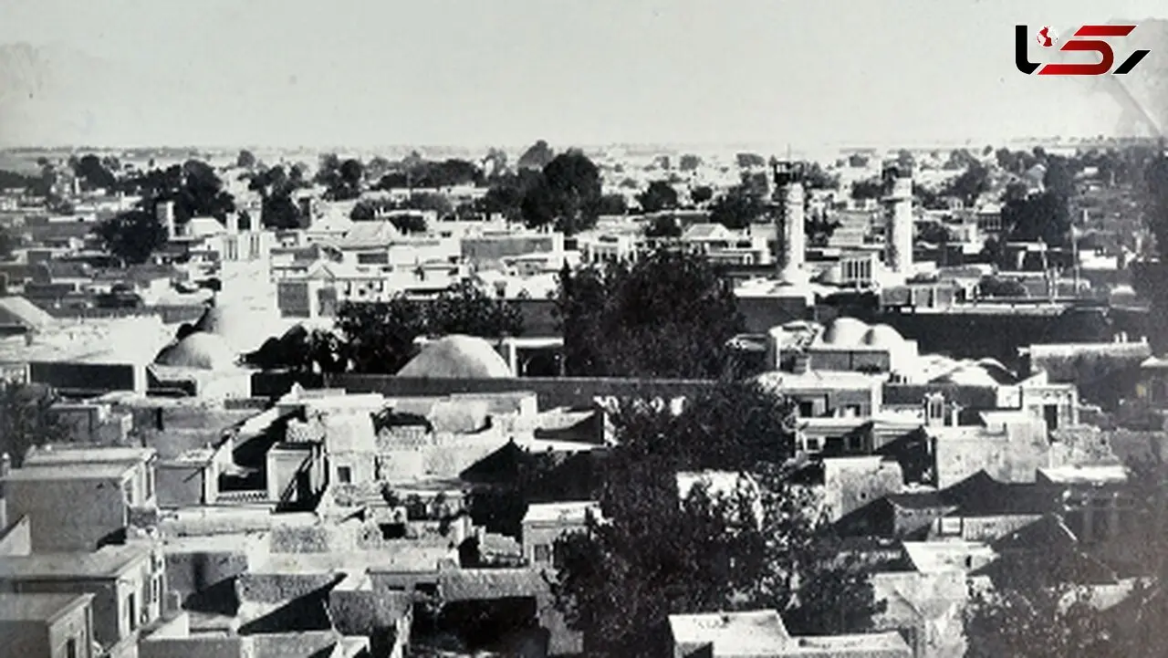 عکسی کمیاب از تهران در آغاز سلطنت ناصرالدین‌ شاه