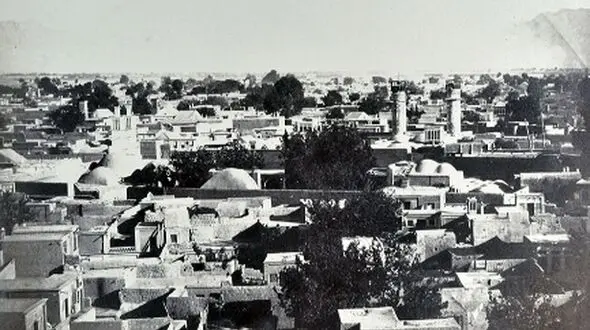 عکسی کمیاب از تهران در آغاز سلطنت ناصرالدین‌ شاه