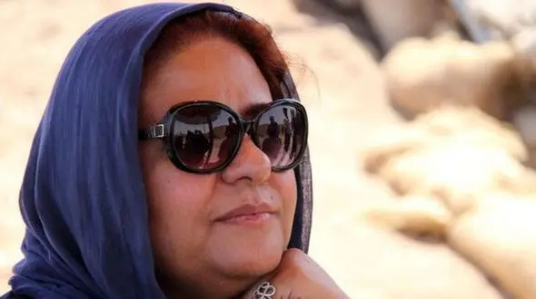 جدیدترین عکس رابعه اسکویی در دورهمی بازیگران سریال مستوران