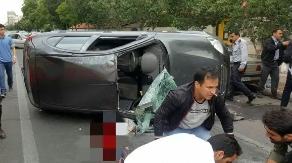 بلایی که در خیابان پاستور بر سر دختر جوان آمد + عکس 