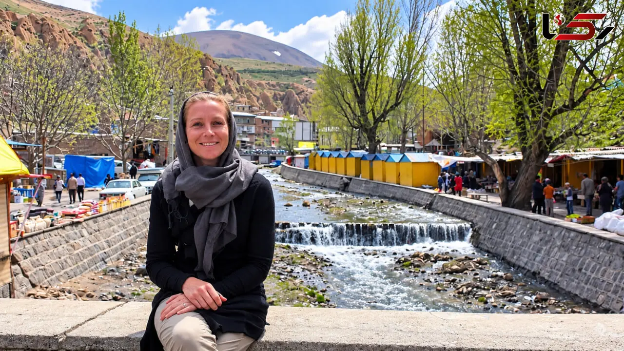 فیلم / توصیف زیبای توریست زن آلمانی از فرهنگ و تمدن ایرانی / از مترو سوارشدن تا صف سیب زمینی سرخ ده 
