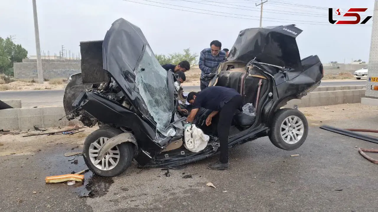 3 کشته و مصدوم در تصادف مرگبار پژو پارس با نیوجرسی کنار جاده