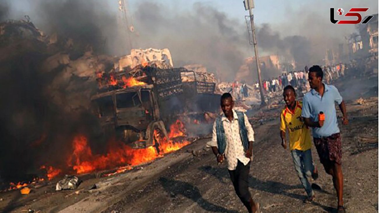 100 کشته در 2 بمب‌گذاری موگادیشو / 300 نفر زخمی شدند