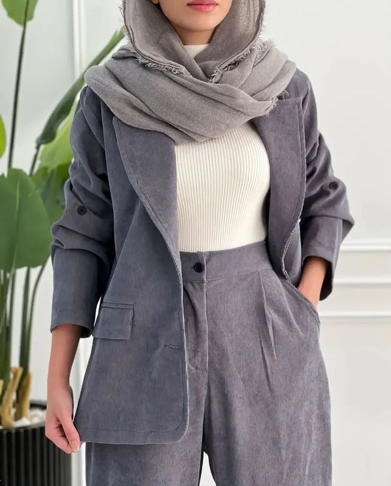 مدل مانتو کبریتی پاییزه | جذاب ترین مدل مانتو کبریتی پاییزه جلو بسته و جلو باز 2025 مخصوص دخترها و عروس های شیک پسند!