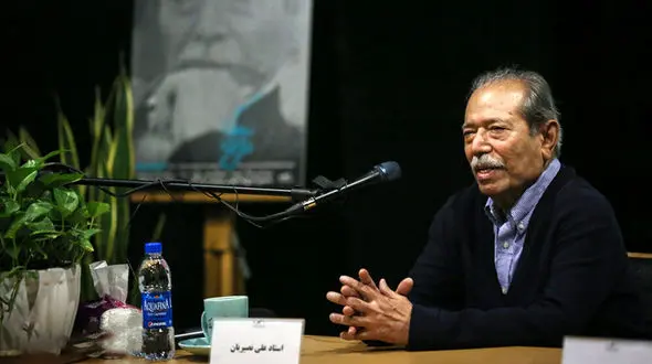 علی نصیریان در تولد ۸۵ سالگی اش چه گفت؟