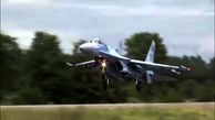 فرود ماجراجویانه هواپیمای سوخو ۲۷ در اتوبان کی یف! + فیلم