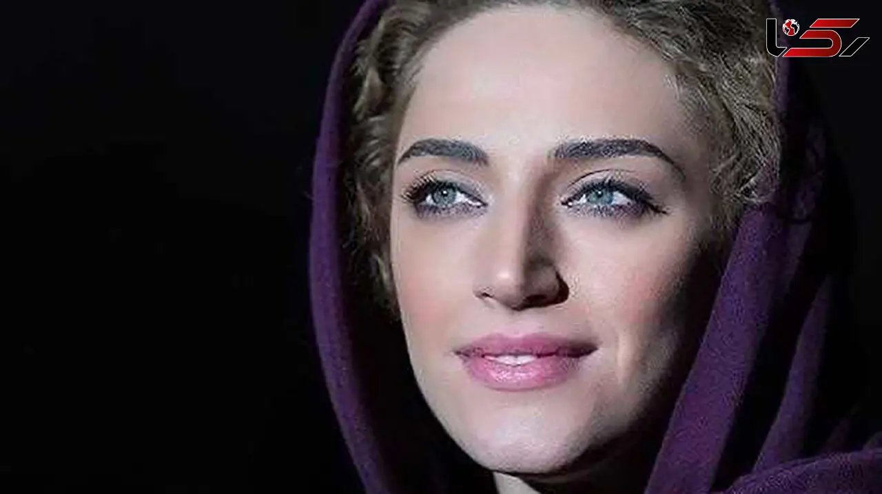 عکس خانم بازیگر چشم رنگی 