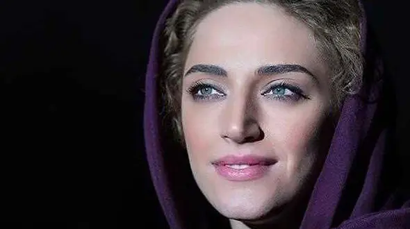 عکس خانم بازیگر چشم رنگی 