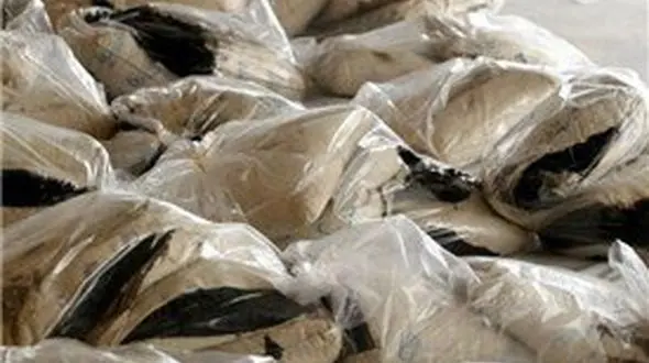 کشف محموله 212 کیلویی انواع مواد مخدر در ورامین 