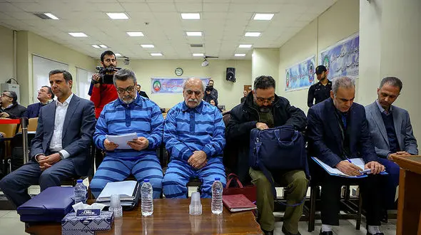 بیست و چهارمین جلسه رسیدگی به اتهامات علی دیواندری و 8 متهم دیگر