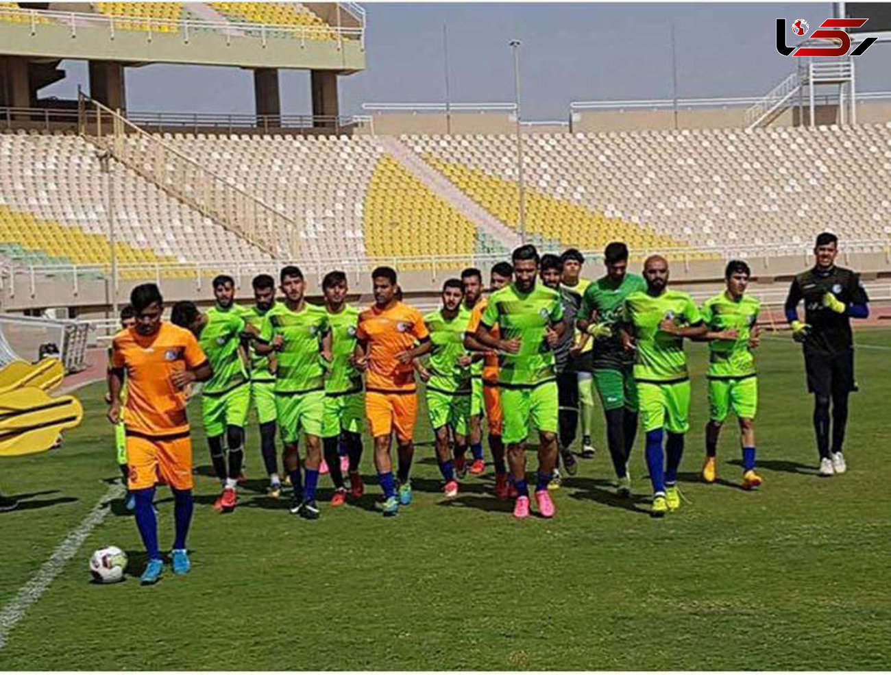 سه جلسه تمرین آبی های خوزستان برای جام حذفی