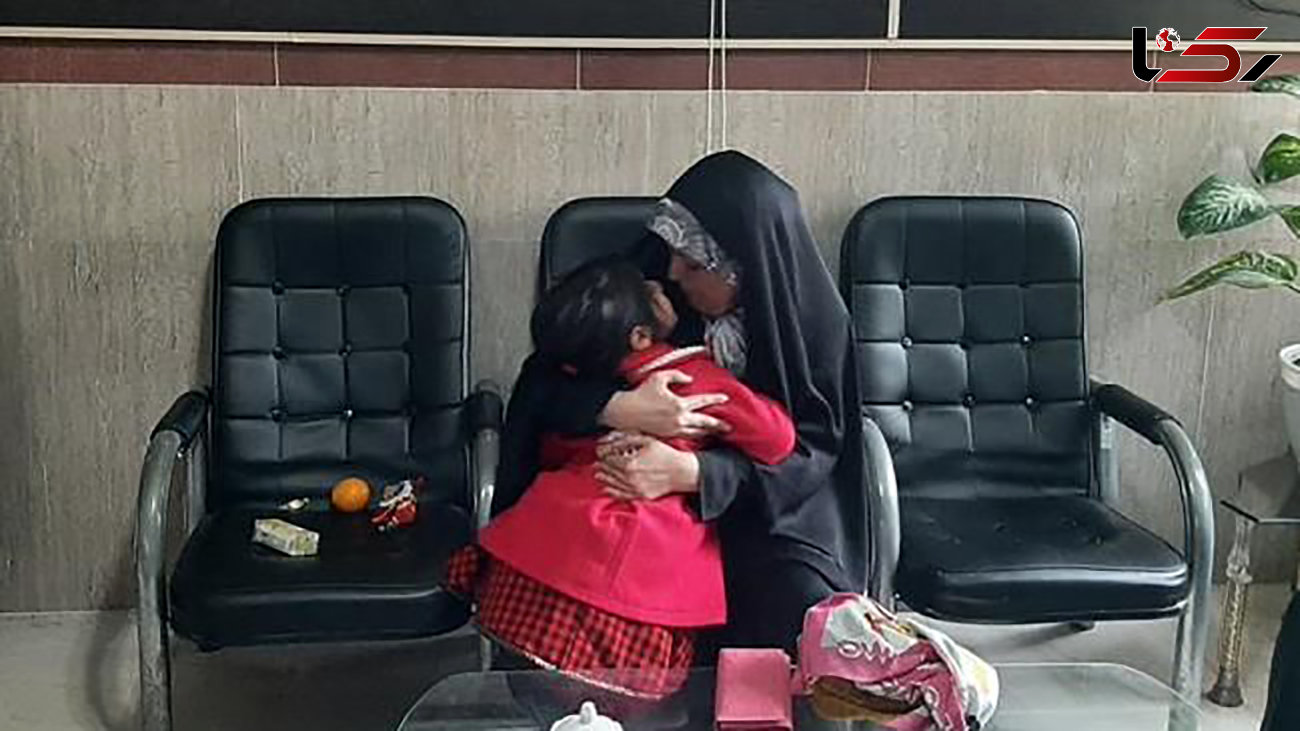 دختربچه 4 ساله به آغوش خانواده بازگشت / پلیس آستانه اشرفیه سنگ تمام گذاشت + عکس