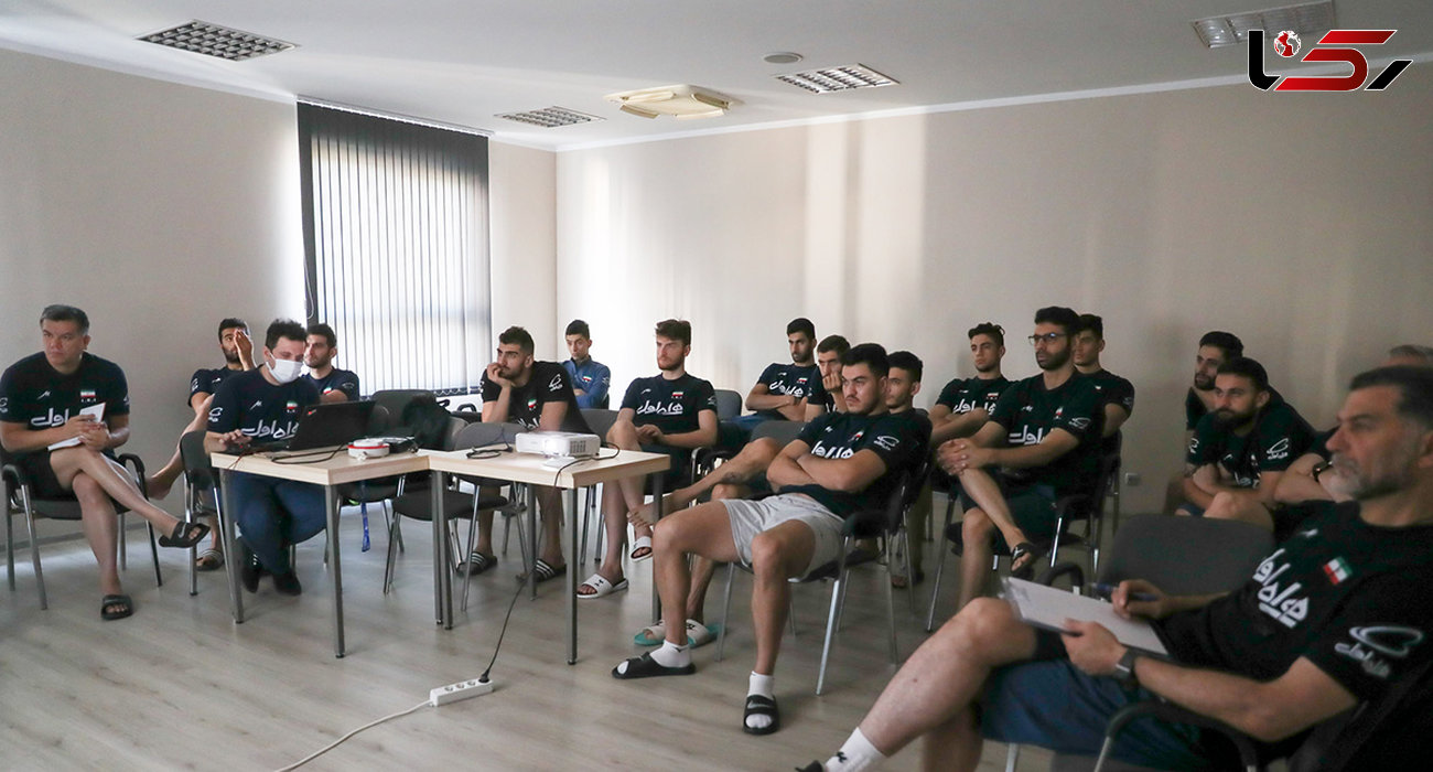 جلسه نخست آنالیز دیدار تیم ملی والیبال با بلغارستان برگزار شد