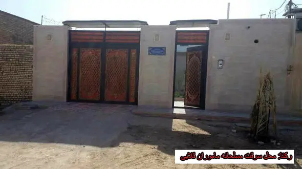 اقدام پلید پلیس های مرموز  در خانه یک شرکت نفتی در آبادان + عکس محل جرم